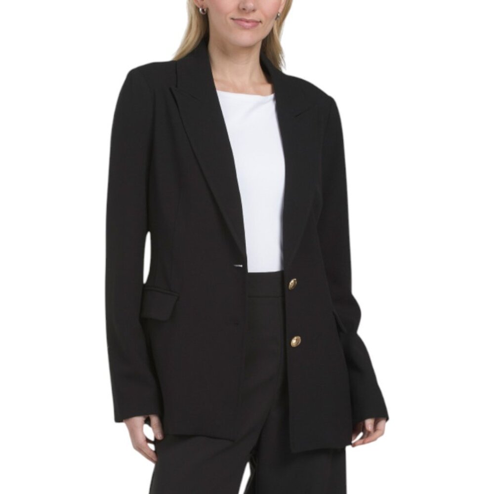 HAVER + BLAIR Barcelona Crepe Blazer